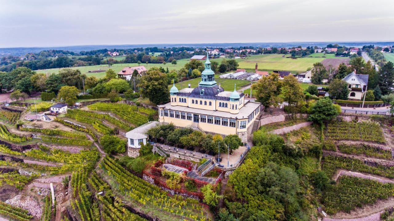 Hotel Spitzhaus Radebeul Esterno foto